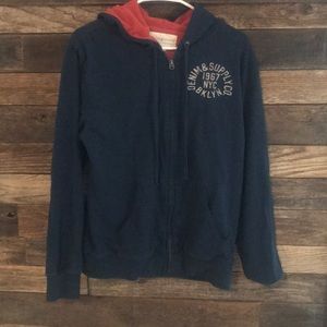 Ralph Lauren thick zip up hoodie Men’s Medium